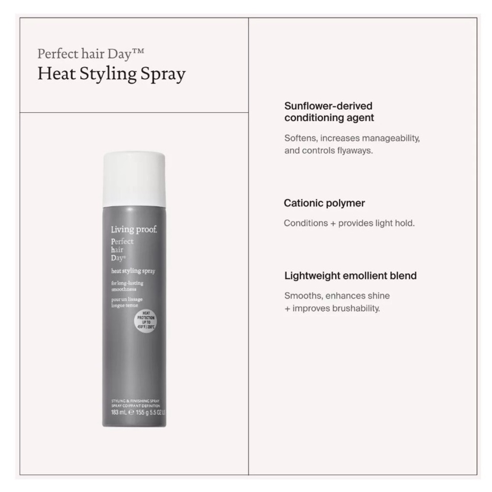 Living Proof Perfect Hair Day Heat Styling Spray - Picture 3 of 5